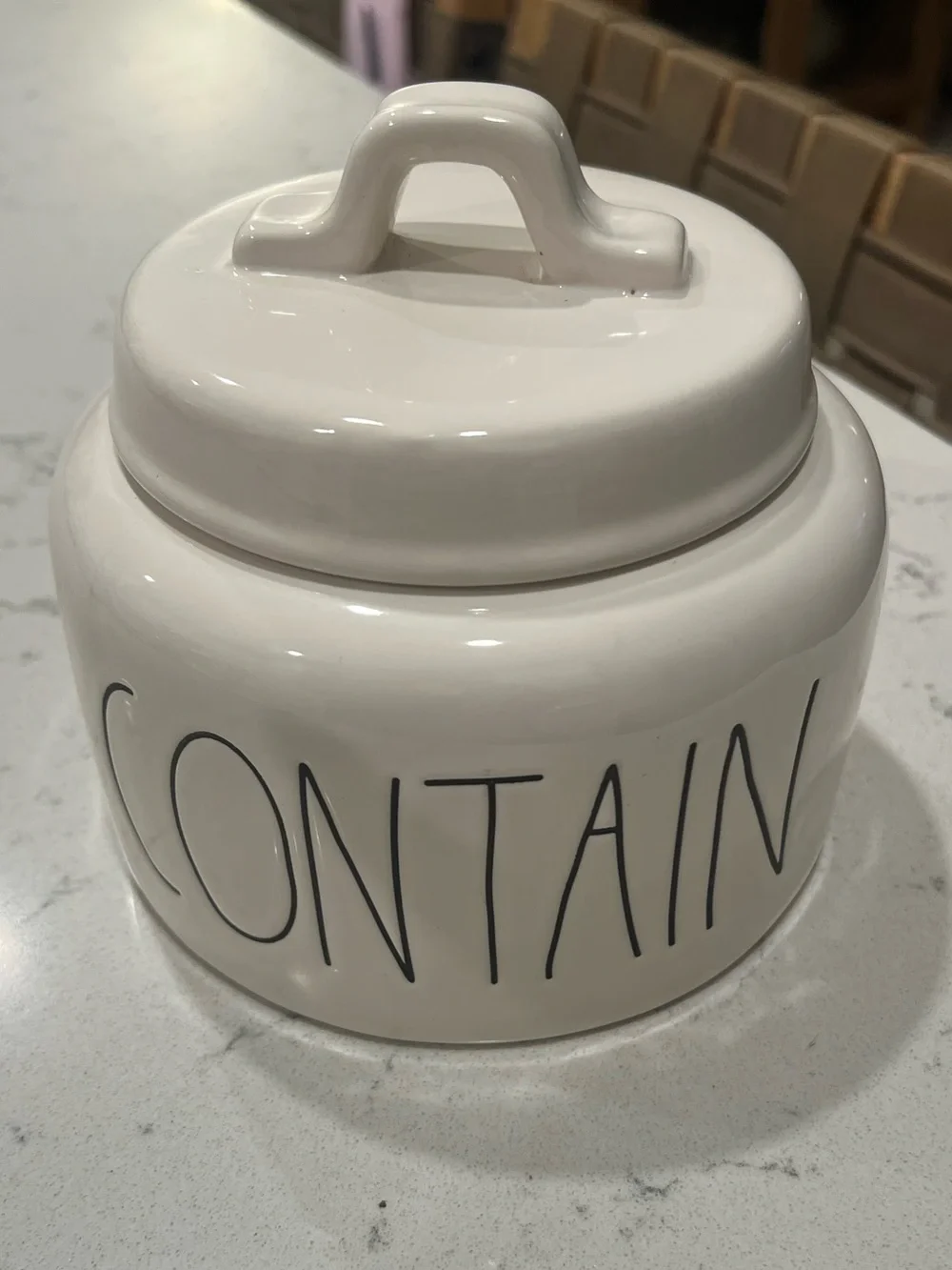Rae Dunn Ceramic Contain Canister